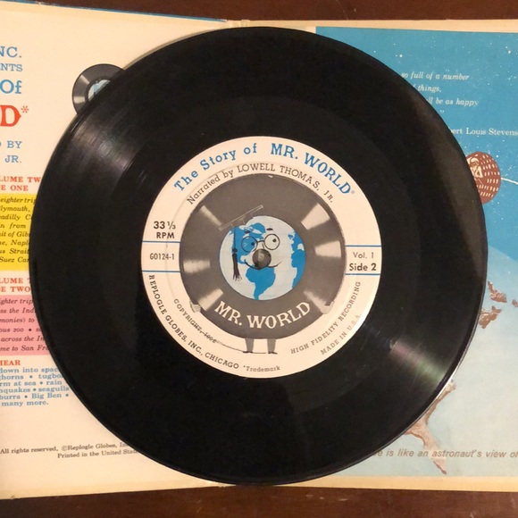 ***Free*** The Story Of Mr. World 7" Double Vinyl Lp Set '62 - Picture 8 of 12